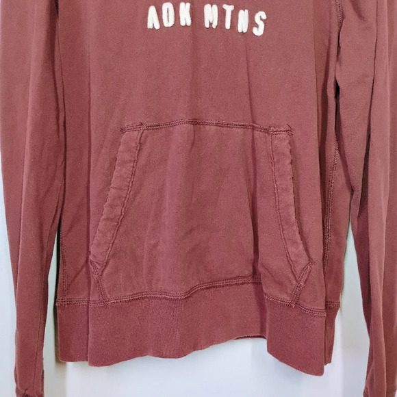 Abercrombie & Fitch Y2K Graphic Letter Hoodie Sweatshirt Mens Large Collegiate - Picture 2 of 14